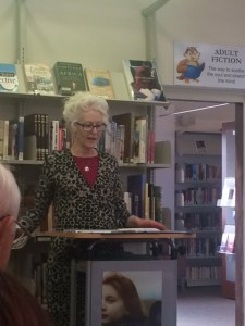 At Avon Valley Writers Festival. Photo courtesy Ian Reid