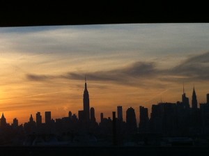 I took this picture from a New York cab on the way to Brooklyn to see Steve Buscemi reading the poetry of William S. Burroughs, which one of my students got for me. It is an image of New York City you don’t often see.