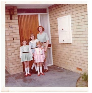 Mum, my sisters and me